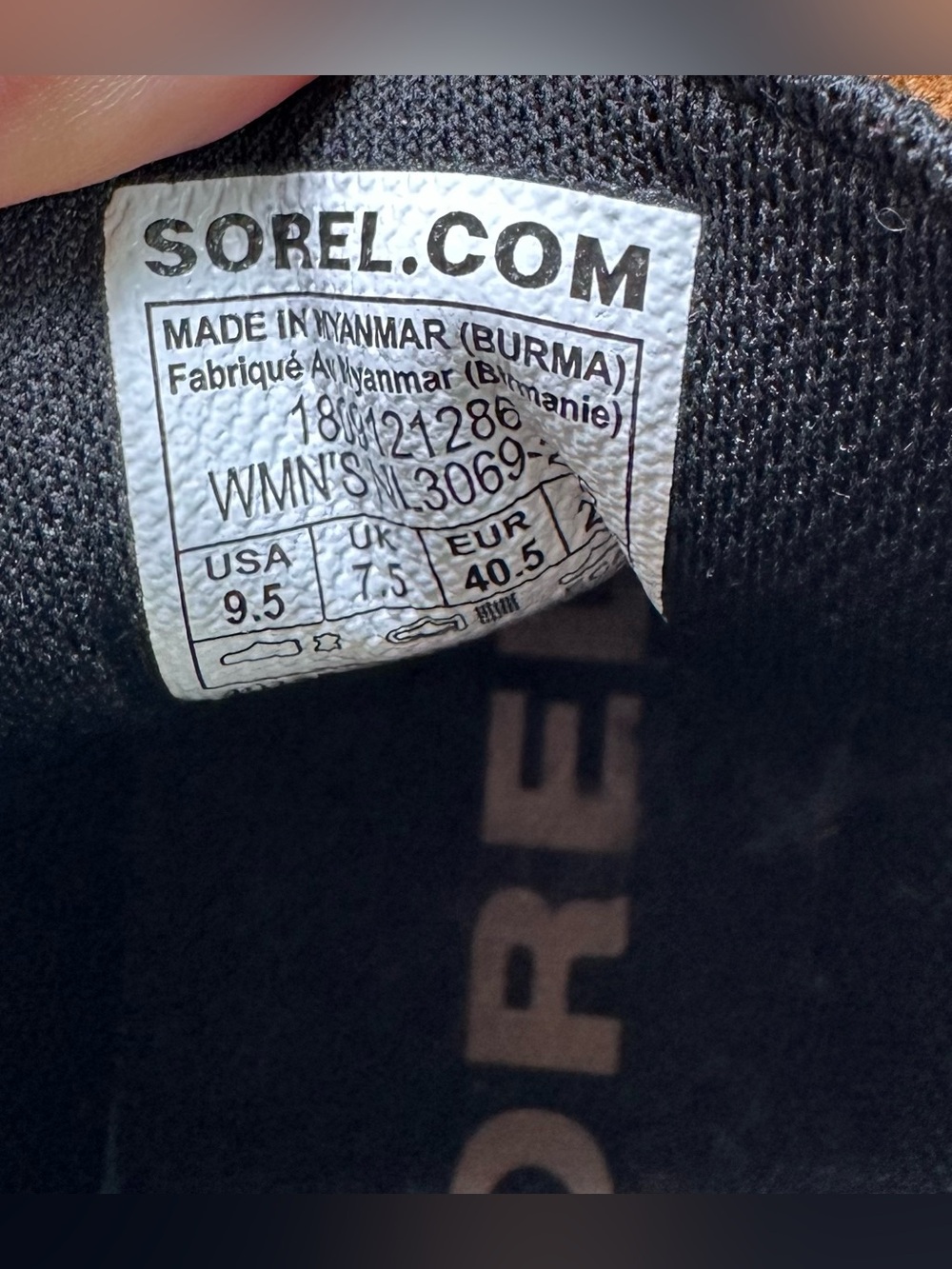 SOREL Out N About Waterproof Duck Boots Rain Snow Winter Brown Black Outdoor 9.5 - Picture 12 of 12